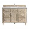 Lorelai 48" Single (Vanity Only Pricing) in Whitewashed Oak